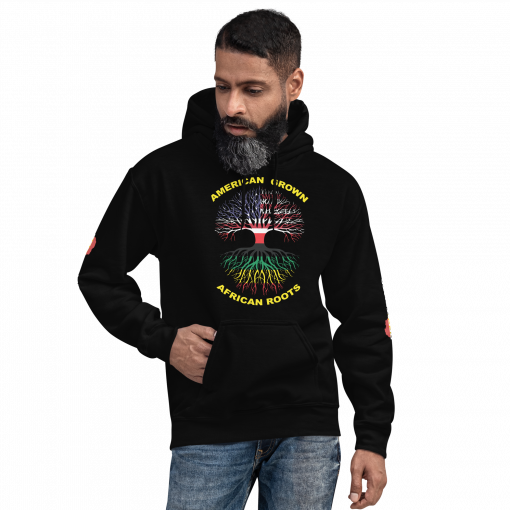 American Grown African Roots Unisex Hoodie