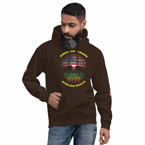 American Grown African Roots Unisex Hoodie - Image 13