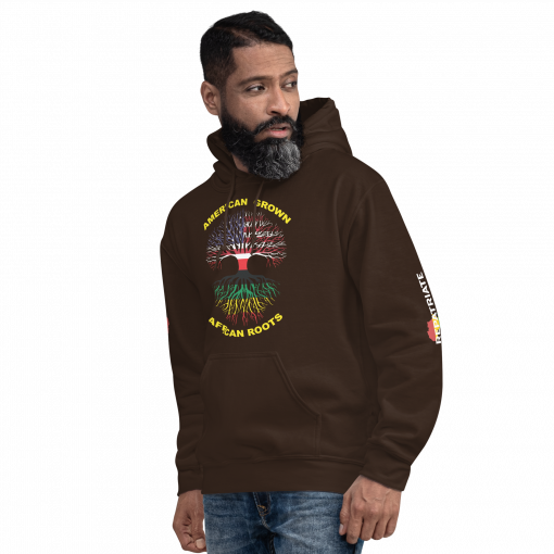 American Grown African Roots Unisex Hoodie - Image 16
