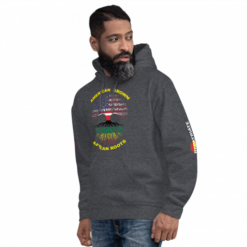 American Grown African Roots Unisex Hoodie - Image 24