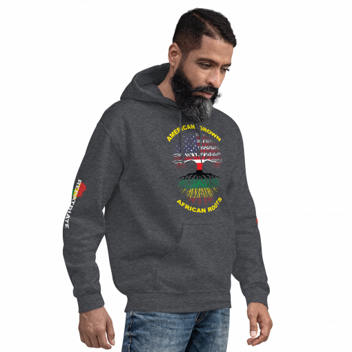 American Grown African Roots Unisex Hoodie - Image 23