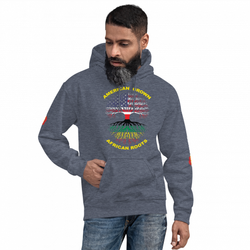 American Grown African Roots Unisex Hoodie - Image 29