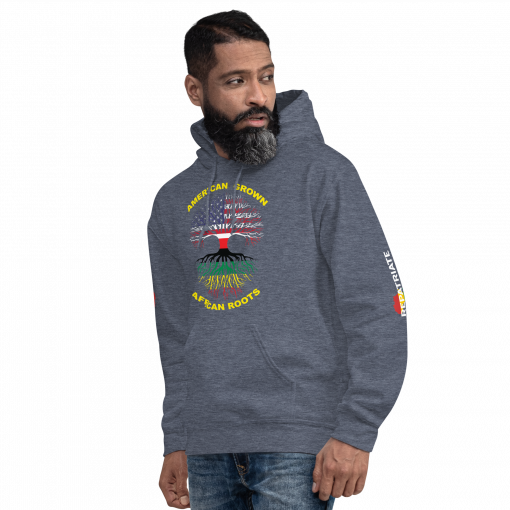 American Grown African Roots Unisex Hoodie - Image 32