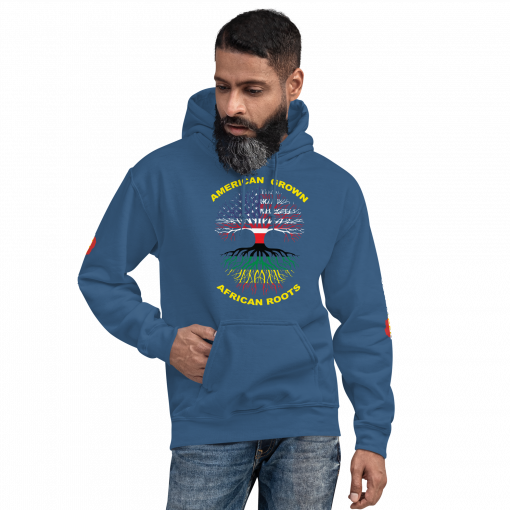 American Grown African Roots Unisex Hoodie - Image 25