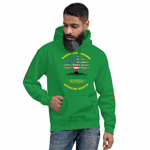 American Grown African Roots Unisex Hoodie - Image 33