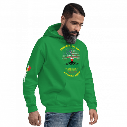 American Grown African Roots Unisex Hoodie - Image 35