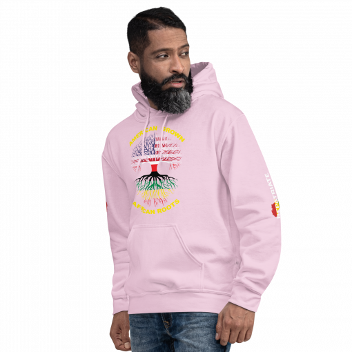 American Grown African Roots Unisex Hoodie - Image 56