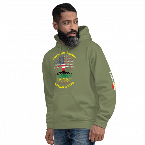 American Grown African Roots Unisex Hoodie - Image 40