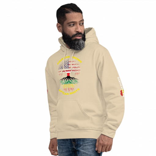 American Grown African Roots Unisex Hoodie - Image 52