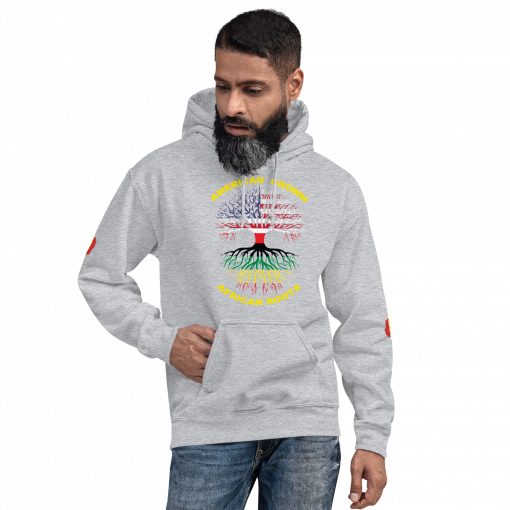 American Grown African Roots Unisex Hoodie - Image 41