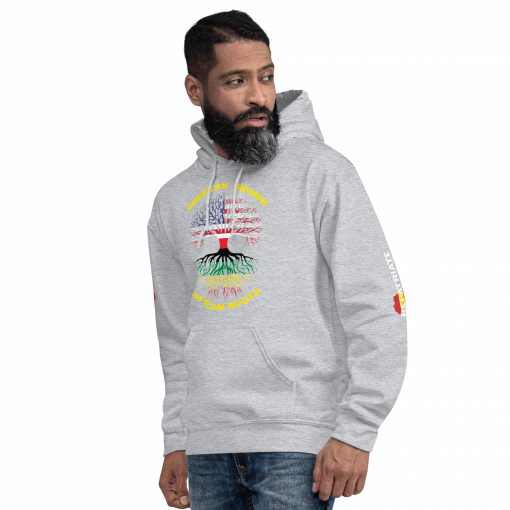 American Grown African Roots Unisex Hoodie - Image 44