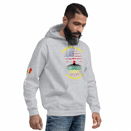 American Grown African Roots Unisex Hoodie - Image 43