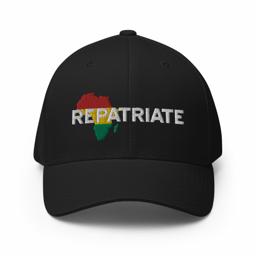 REPATRIATE (Africa RYG) Structured Twill Cap - Image 7