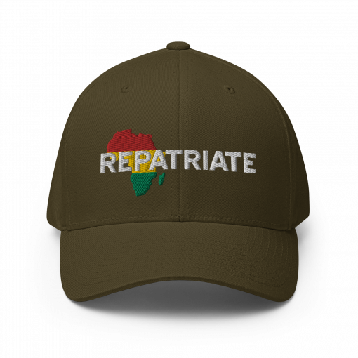 REPATRIATE (Africa RYG) Structured Twill Cap - Image 19