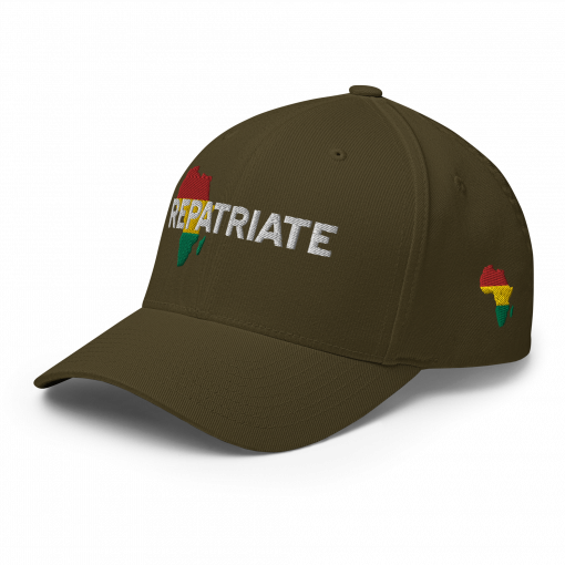 REPATRIATE (Africa RYG) Structured Twill Cap - Image 22