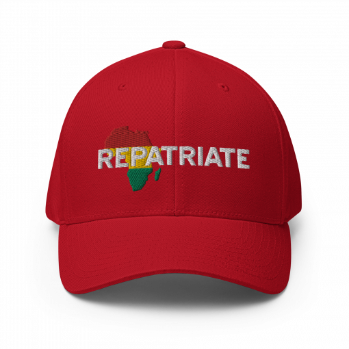 REPATRIATE (Africa RYG) Structured Twill Cap - Image 13